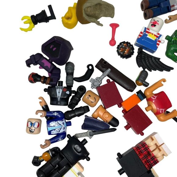 Roblox Mini-figures Miscellaneous Parts And Pieces Lot Heads Body's Legs Arms - Picture 6 of 6